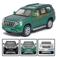1:32 Toyota Land Cruiser Prado Modelo Coche Diecast Vehículo de Juguete Colección Regalo para Niños
