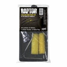 U-POL Raptor 4” Roller & Tray Mini Foam Roller Pack / Set