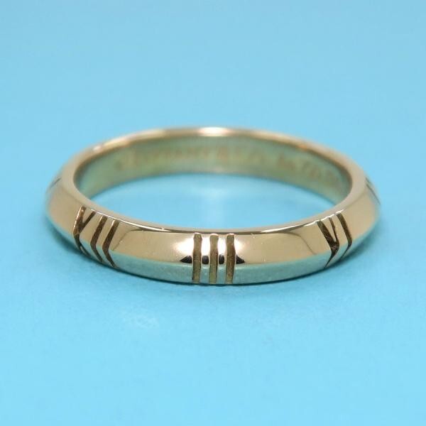 TIFFANY & CO. バンドリング 18K ローズゴールド 3MM TIFFANY & Co. 18K Rose Gold 3mm Wedding Band Ring 5 New | eBay