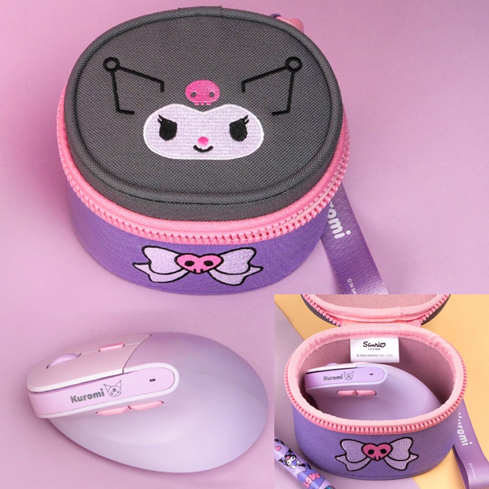 小物 mikosimutumi Sanrio KUROMI Rechargeable Wireless Silent Ergonomic Vertical