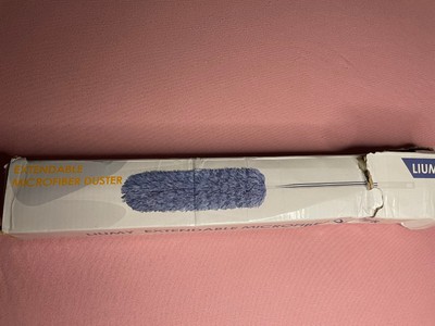 Ausziehbarer Mikrofaser Staubwedel Magic Reinigungsbürste Teleskop Federbürste Home