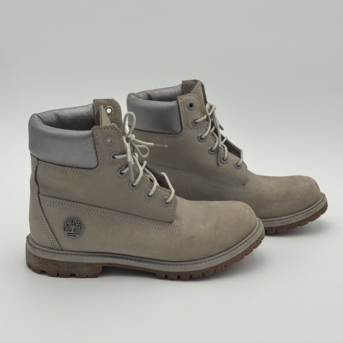 Timberland Damen 8,5 Nubukleder High Top Wasserdicht 200G Stiefel Gummisohle - Bild 4 von 12