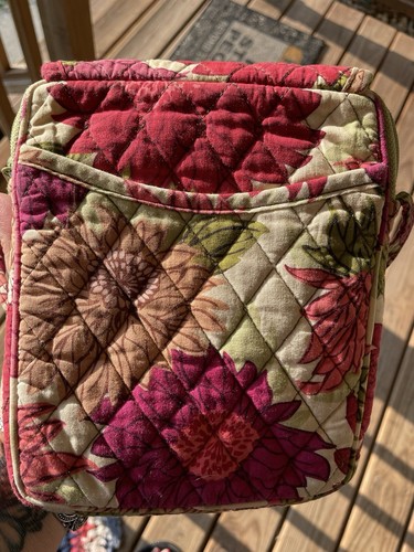 Borsa a tracolla Vera Bradley rosa floreale - Hello Dahlia - mini hipster usata - Foto 18 di 19