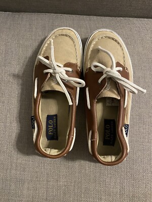 Ralph Lauren Boys Boat Shoe Loafers UK size UK