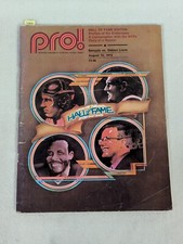 Pro! NFL Magazine 1972 Hall of Fame Edition ~ SIGNED KEN ANDERSON, PAUL BROWN ++