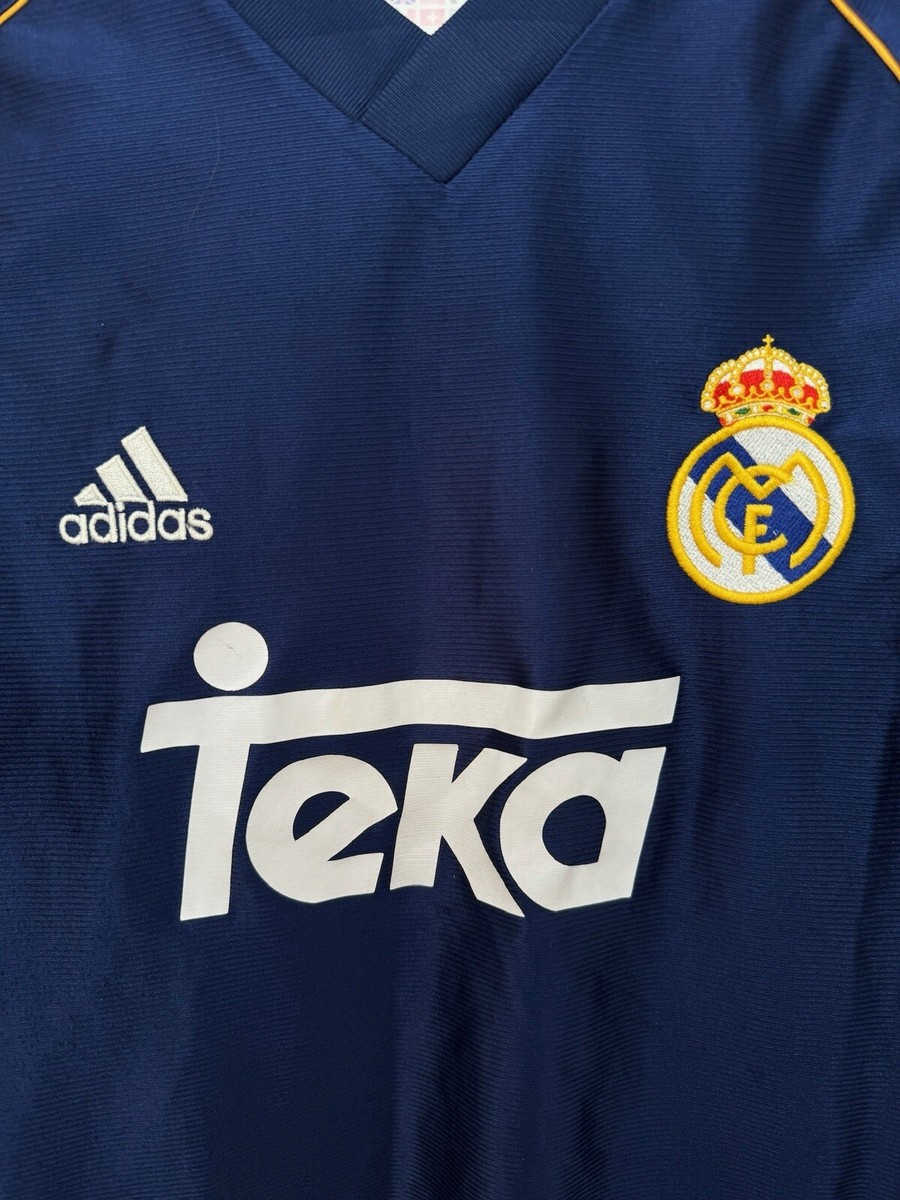 REAL MADRID 1998/1999 THIRD FOOTBALL SHIRT ADIDAS VINTAGE