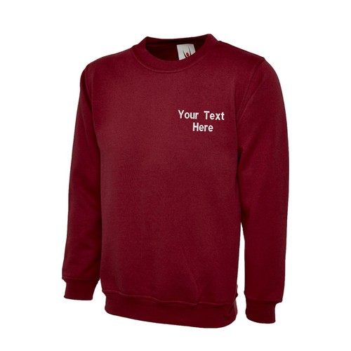 Personalised Custom Embroidered Children's Sweatshirt Sports Uniform Kids Gifts - Picture 9 of 23