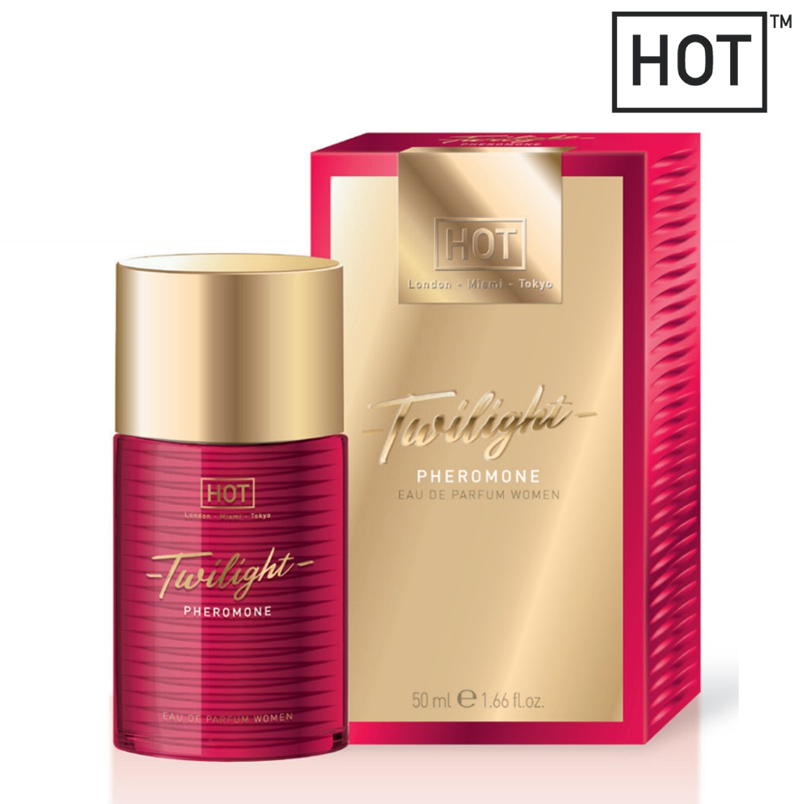 Hot Twilight Pheromone Eau De Parfum Women - Profumo Ai Feromoni Da Donna 50Ml