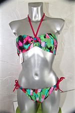 maillot de bain bikini rose ERES sketch/fantasia T 42/44 (US 10) NEUF val 310€