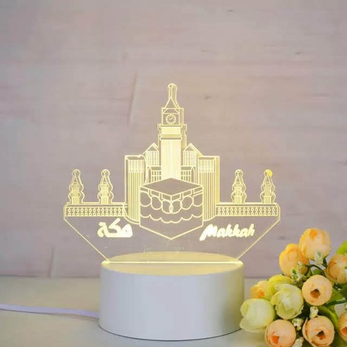3D LED Acrylic Night light Table Lamp Home Decor - 第 7/10 張圖片