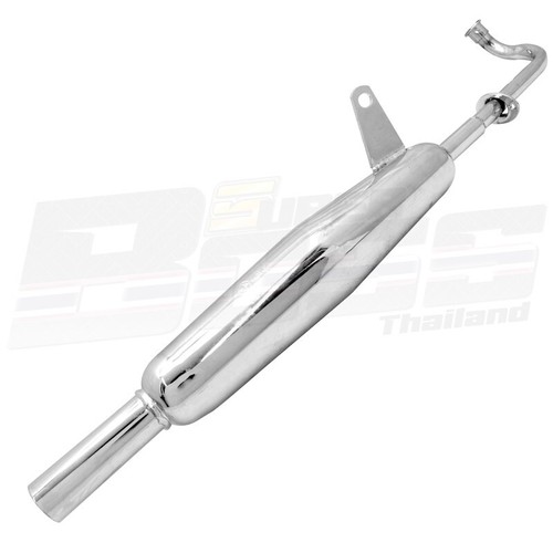 Fit Honda Honda CUB C70 C65 C50 Exhaust Muffler ***TR Style*** - Foto 2 di 6