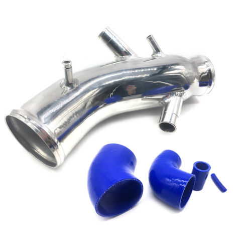 Aluminum Cold Air Intakes Pipe Silicone hoses  for Audi TT 1.8T mit 225 PS Blue - Picture 1 of 7