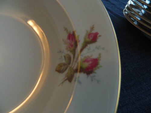 ROSENTHAL CHINA CONTINENTAL "PETAL LANE" (2) 8 1/2" RIMMED SOUP BOWL 8-1 - 第 5/8 張圖片