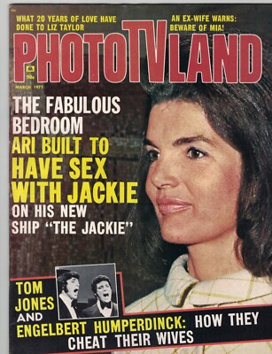 PHOTOTVLAND-MAR. 1971-JAMES EARL JONES-TOM JONES-BARBARA STREISAND-G/VG