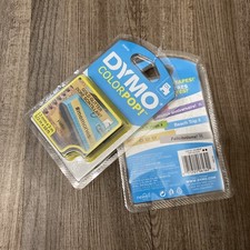 2 Dymo ColorPop Gold Glitter Tape Label Refill D1 2056733 1/2"X10' NEW