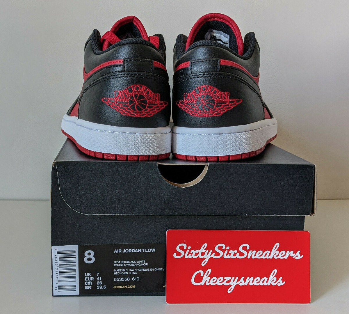 ◆NIKE◆ AIR JORDAN 1 LOW NAVY 送料税込 韓国発 25~31cm Nike Air Jordan 1 Low Gym Red 2k17 8US 7UK 41EU New DS | eBay