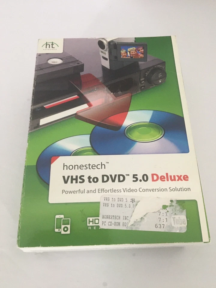 Honest Technology VHS to DVD 5.0 Deluxe (Retail) - Full Version for Windows  - Image 2 of 3