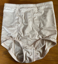 Vintage Adonna Beige Full Brief Panties Size Large