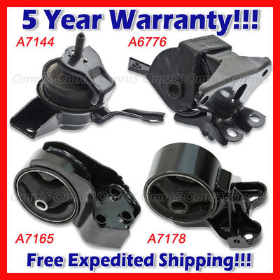 L253 Fits 2007-2009 Kia Spectra/Spectra5 2.0L AUTO Motor & Transmission Mount 4x