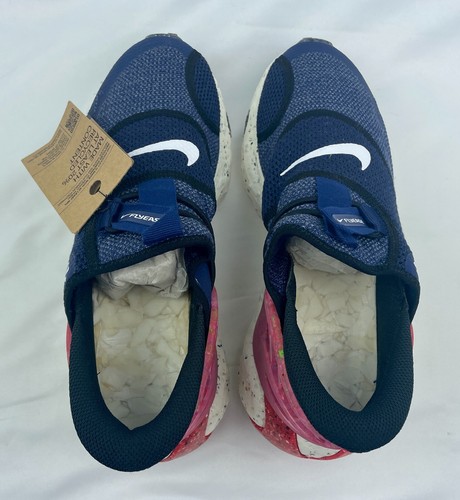 Nike Glide FlyEase Blue Void Black Sail DJ9816-400 Men's Running Shoes Multi sz - Picture 7 of 9