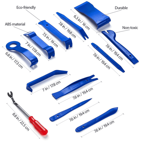 Car Trim Removal Tool Kit Auto Door Panel Dash Trim Molding Fastener Removal Set