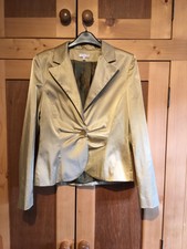 Kookai Occasion Vintage Jacket,euro Size 40,lovely Gold Shade