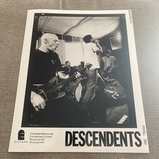 Descendents Press Photo 8x10”. See Description.