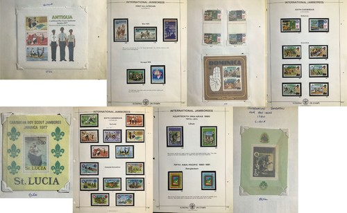 Boy Scouts CV €100,00 todos los diferentes juegos aleatorios cubiertas FDC S/S - Imagen 10 de 12