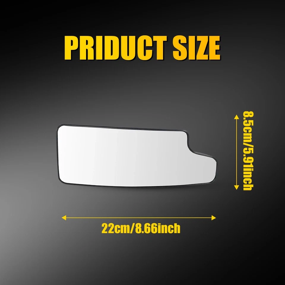 Espelho retrovisor inferior lateral passageiro vidro aquecido para Chevy Silverado 1500 2500HD 3500HD - Imagem 3 de 4