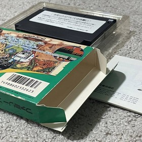 Dragon Scroll W/Box Manual Famicom FC NES Retro Rare Good Used Game NTSC-J JP