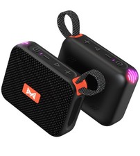 Bluetooth Speaker, Portable Speaker with Beat Synced Light, IPX7 Waterproof,