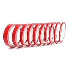 Carmine Decorative Tape 10m 3mm-20mm Wide For Car And Motorcycle