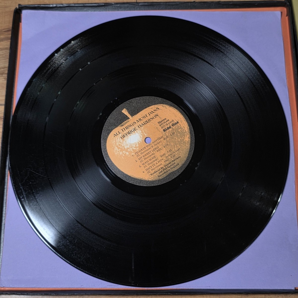 George Harrison - All Things Must Pass Album 1970 Vinyl 3LP 12