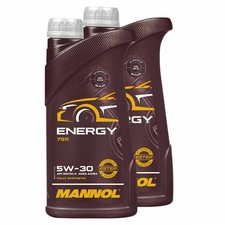 2 (2x1) Liter MANNOL SAE 5W-30 ENERGY Motoröl VW 502.00 / 505.00 / MB229.3