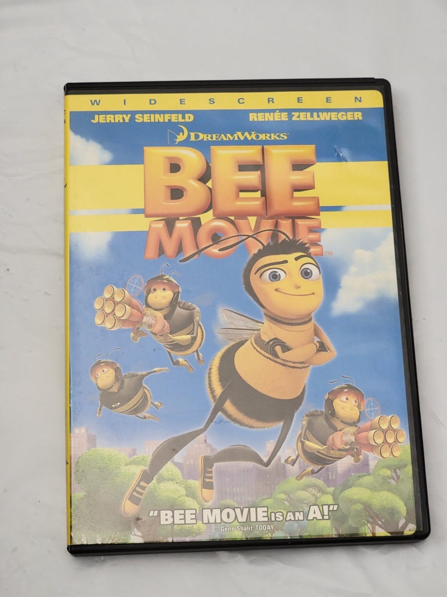 Bee Movie DVD Widescreen Jerry Seinfeld DreamWorks Animated Family