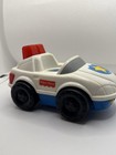 Fisher-Price Little People Police Car Vehicle White/Blue Red NO Sound or lights — photo 5