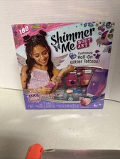 Cool Maker-Shimmer Me Body Art Roll-On Glitter Tattoos Kit-temporary Tattoos