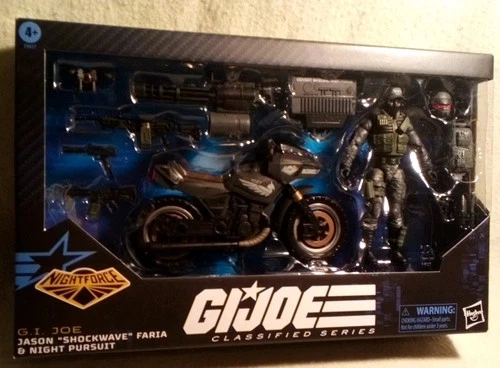 GIJOE Classified Series 127 Jason Shockwave Faria And Night Pursuit