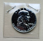 1958-P Proof Franklin Half Dollar, 90% Silver