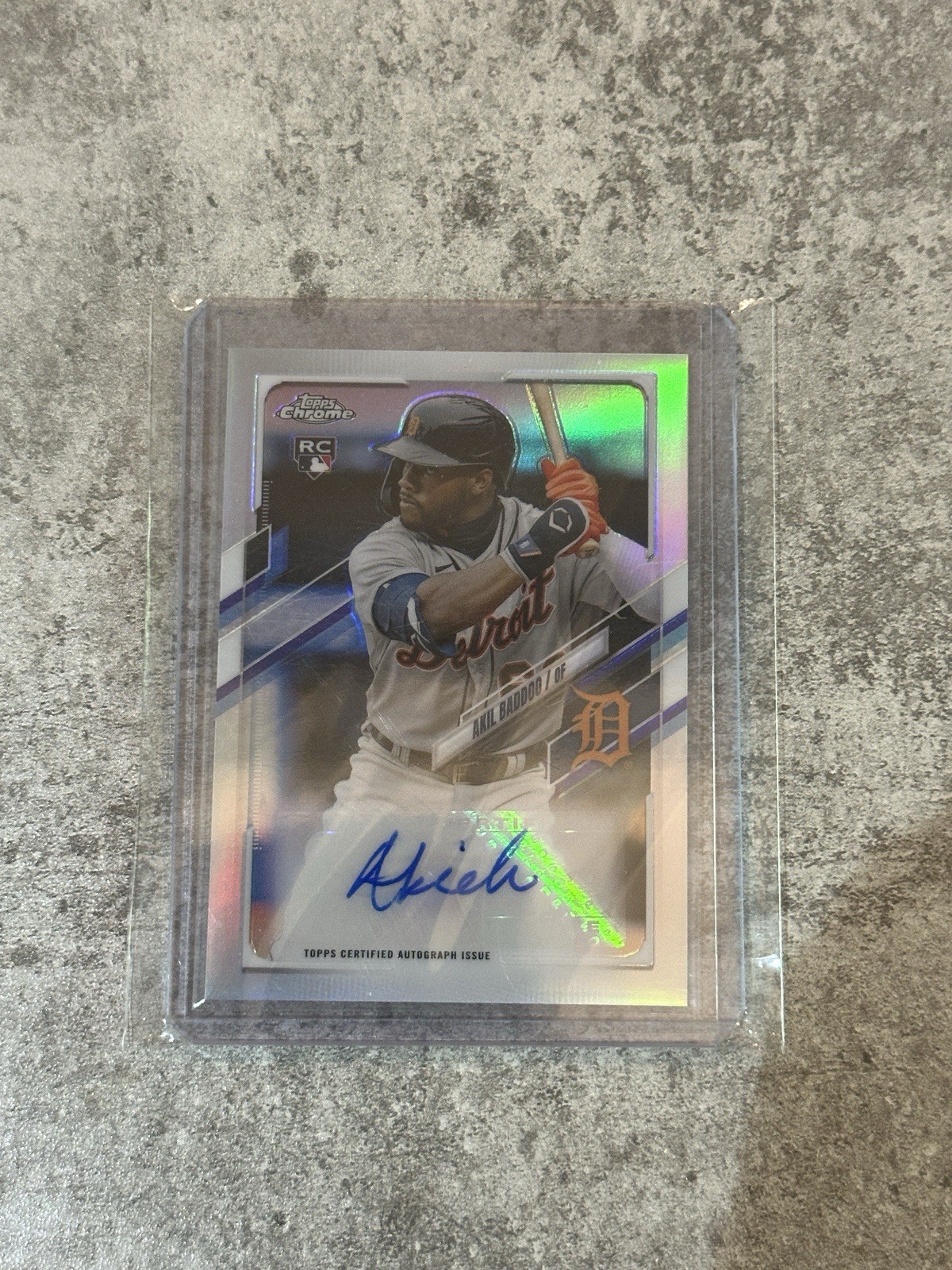 ⚾ 2021 Topps Chrome Update Baseball Rookie Auto #CUSA-ABA Akil BADDOO ⚾