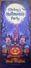 Walt Disney World 2025 Mickey’s Not So Scary Halloween Party MNSSHP Map NEW +