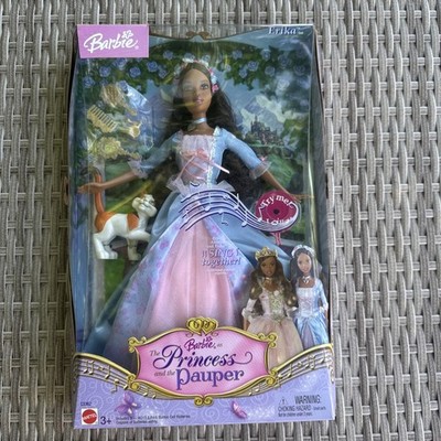 Princess and The Pauper Barbie Mattel Singing Erika Doll 2004