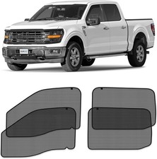 Magnetic Car Window Sunshade Side For 2021-2026 Ford F150 Supercrew