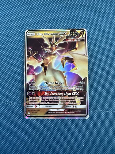 Ultra Necrozma GX 95/131 | Forbidden Light | Full Art | Pokémon Card NM