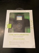 NEW Accurian Armband Case for iPod Nano 2nd Generation - Black Neoprene