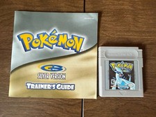 Nintendo Pokémon Silver Version Game Boy Color Cartridge + Manual NTSC-U/C