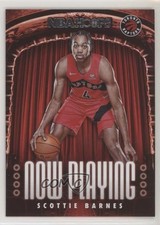 2021-22 Panini NBA Hoops Now Playing Scottie Barnes #4 Rookie RC 1u6