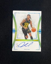 2023-24 Panini National Treasures Platinum #S-JCK Jordan Clarkson Auto 1/1 JC22