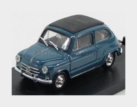 Brumm R318-09 Fiat 600D Umbaubar Geschlossen 1960 Blau 404 1/43