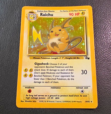 Raichu 14/62 Fossil Holo for sale online | eBay